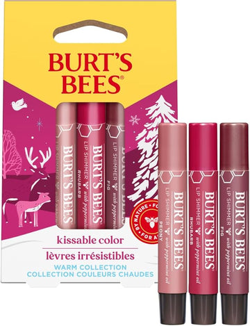 Burt's Bees Kissable Colour Lip Shimmer Gift Set
